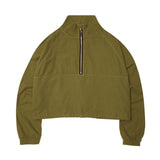 LINEN QUARTER ZIP L/S TEE V2 IN VERDUN