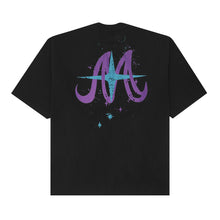 "SPACE DUST" MOCK NECK TEE V3 IN ANTHRACITE