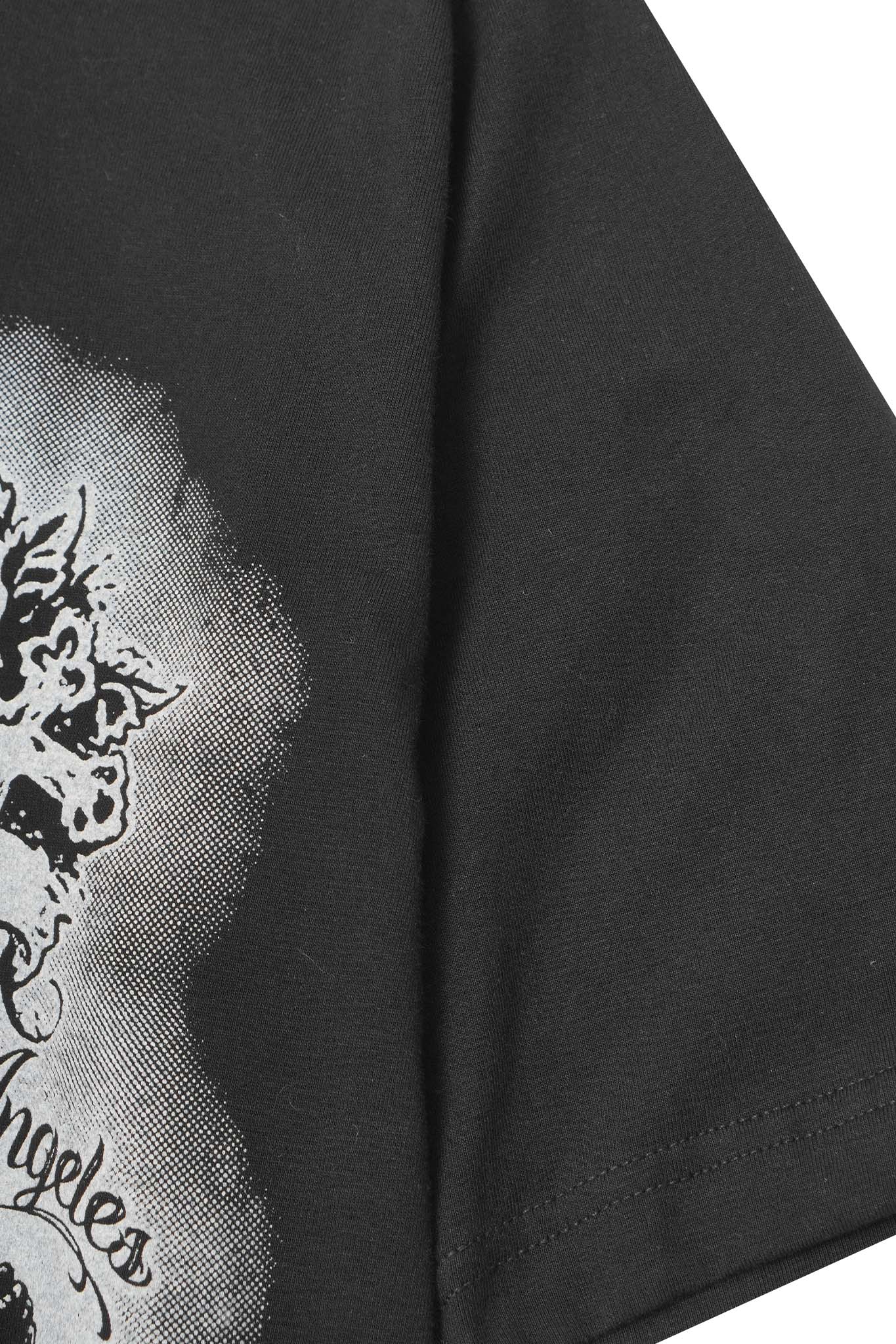 "CITY OF ANGELS" TEE IN ANTHRACITE