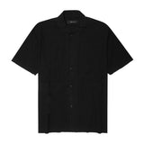 4 POCKET CUBAN SHIRT IN ANTHRACITE
