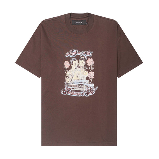 "EL ROMANTICO" TEE IN WOOD