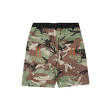 M+ DOUBLE KNEE PHAT SHORTS IN PAINTER'S CAMO