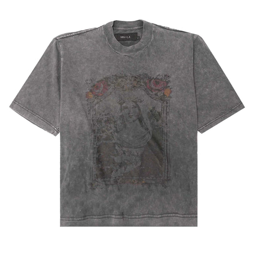 “IMMACULATE” TEE IN SLATE