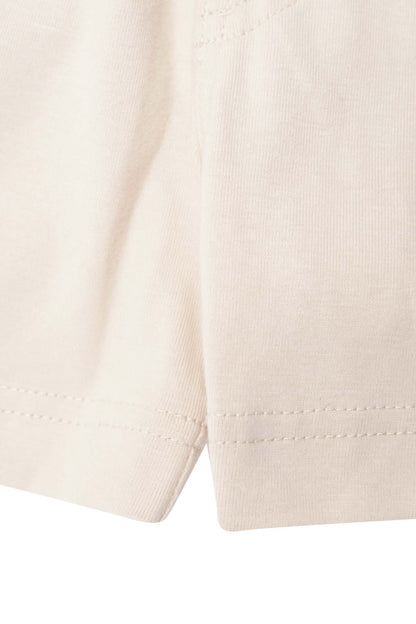 "PAINT SPLAT" LITTLE HUMAN™ PLEATED SHORTS IN OAT