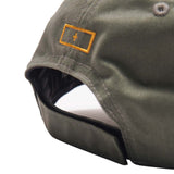 "HITTER" V3 6 PANEL HAT IN OLIVE/CANARY