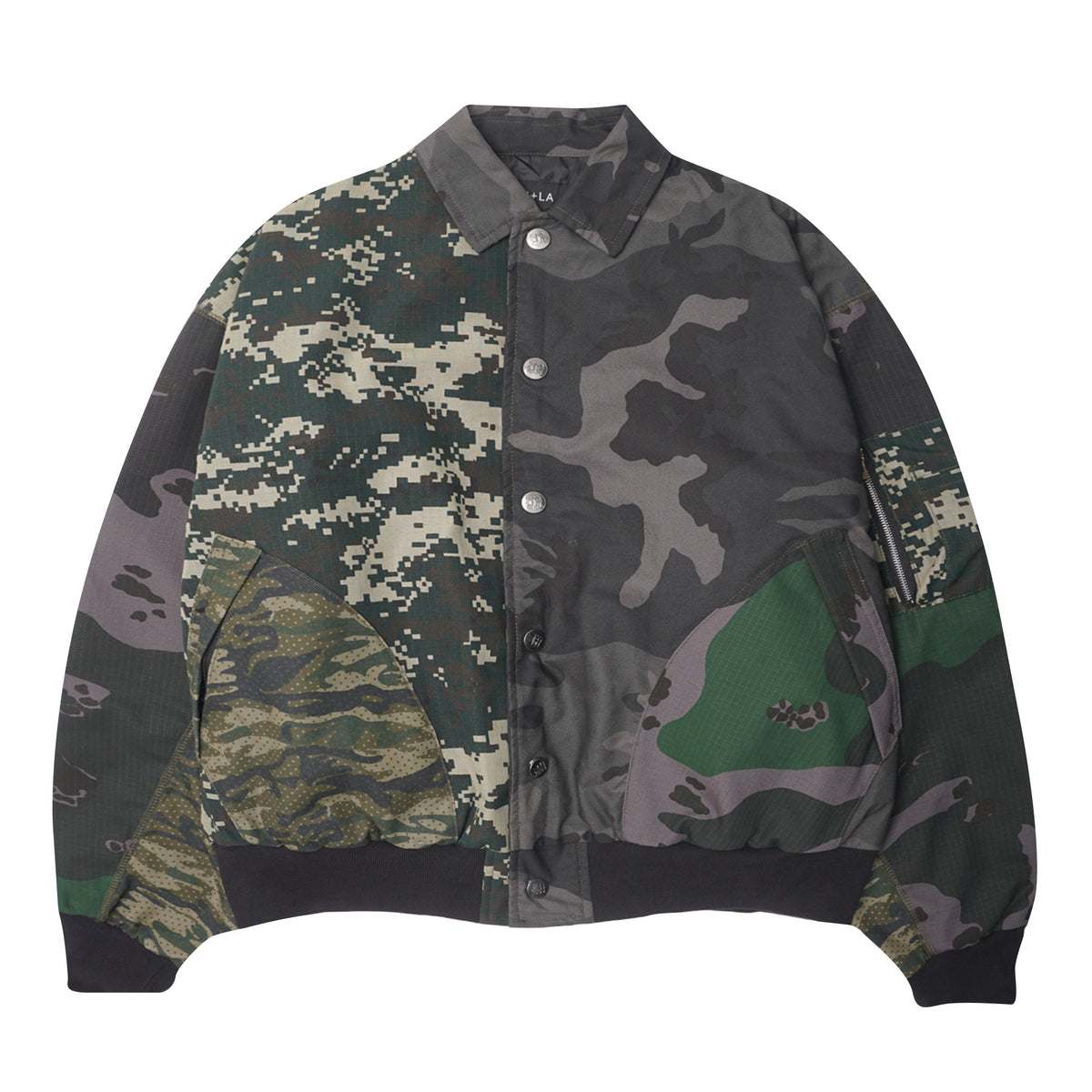 "MULTI CAMO" FLIGHT BOMBER JACKET V2