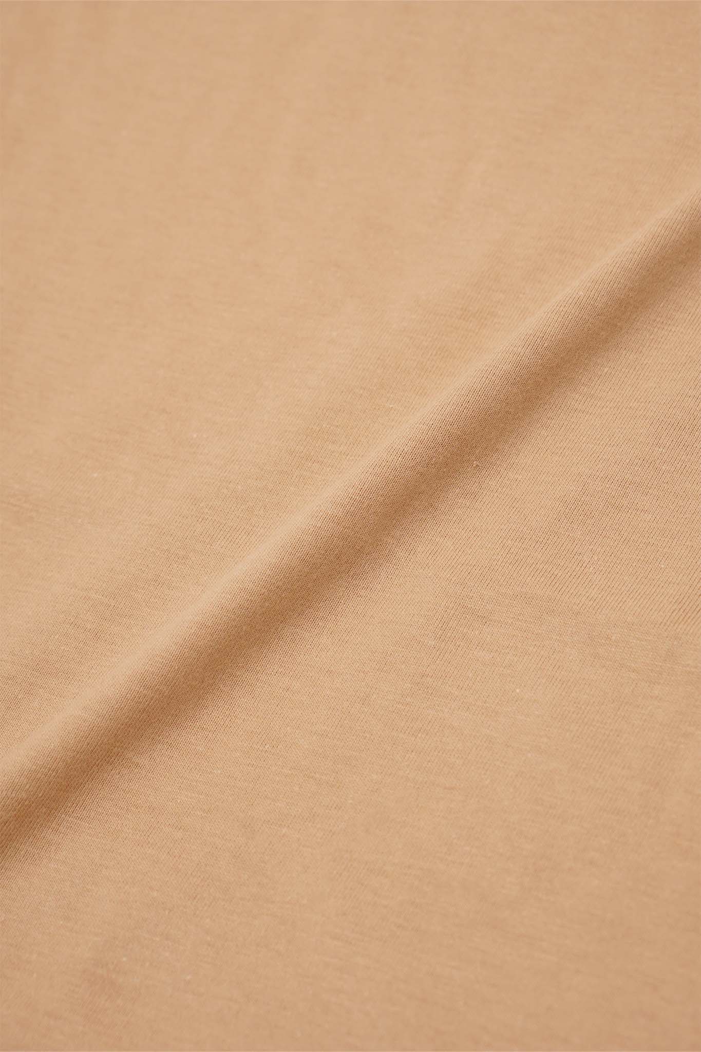 BOX TEE IN WHEAT