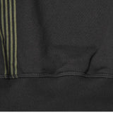 "COPACABANA" HOODIE IN ATHRACITE/MOSS