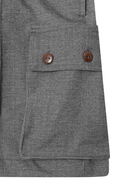"SARU" SHORTS (002) IN SLATE
