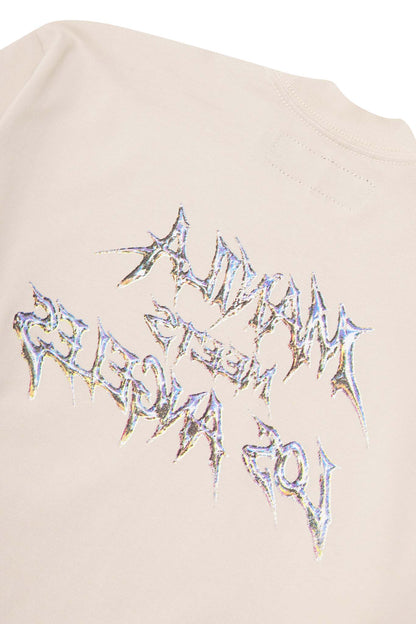 "MERCURIAL" ULTRA HEAVY TEE IN OAT