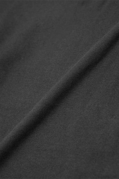 BOX TEE IN CHARCOAL GREY