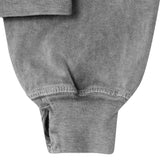 M'$ PAISLEY PATCHWORK MILITIA HOODIE IN CEMENT