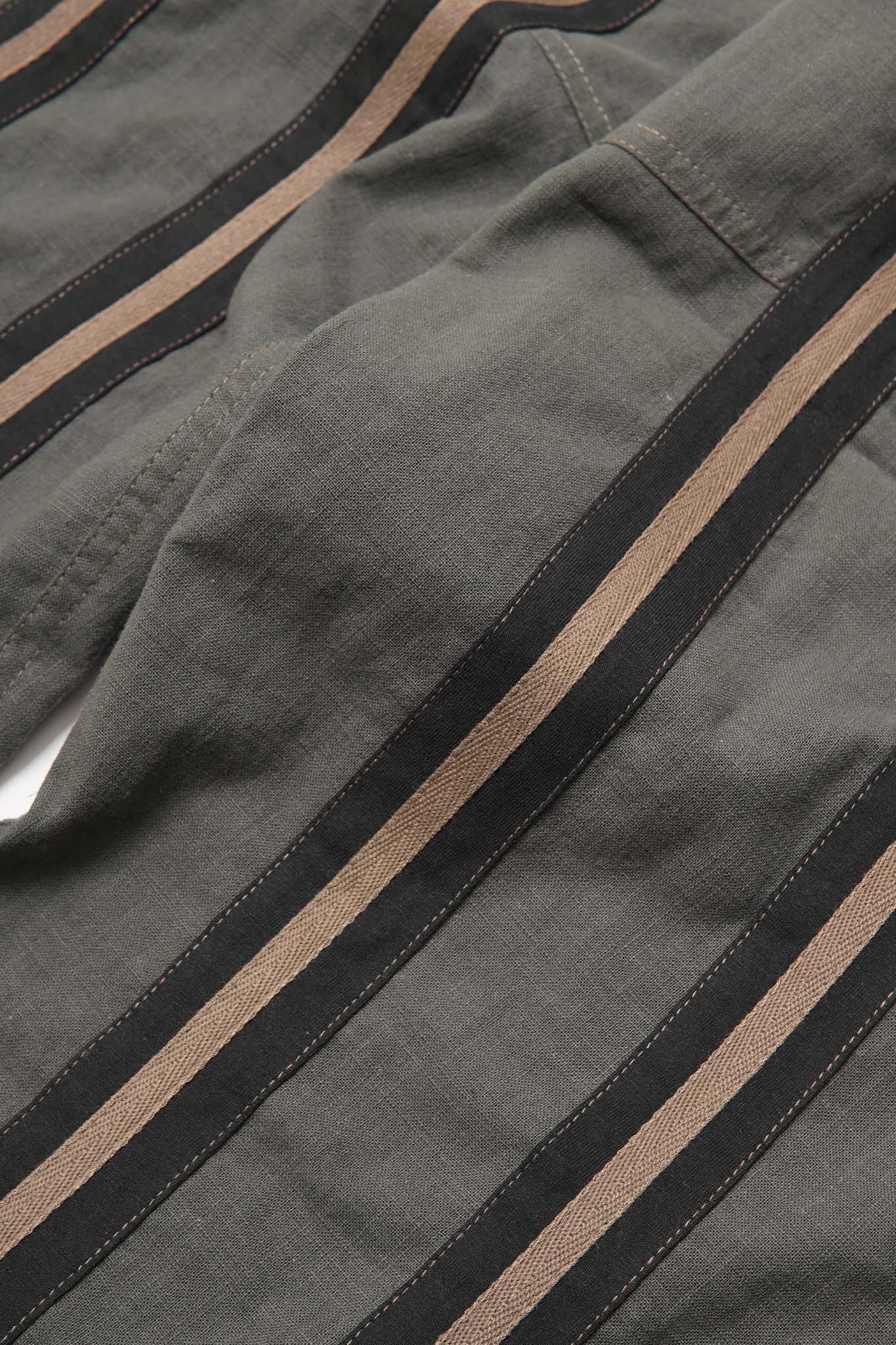 SME "STRIPE ME UP" PHAT PANTS IN PINE OLIVE