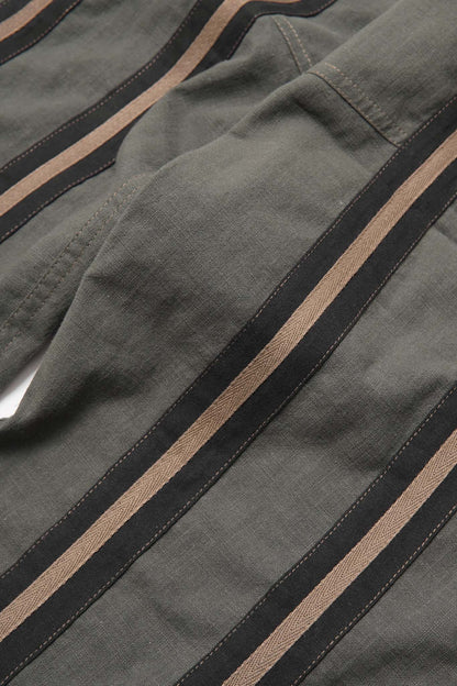 SME "STRIPE ME UP" PHAT PANTS IN PINE OLIVE