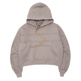 JURASSIC HOODIE IN TAN