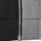 MN+LA™ SPLIT HOODIE IN ANTHRACITE/HEATHER GREY