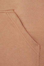 "M'$ SPECKS V2" CUTOFF HOODIE IN APRICOT