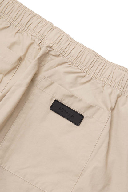 "OUTDOOR EXPLORATION" CRUISE SHORTS IN FOSSIL