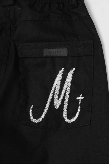 PAINTER'S DOUBLE KNEE PHAT PANTS IN ANTHRACITE