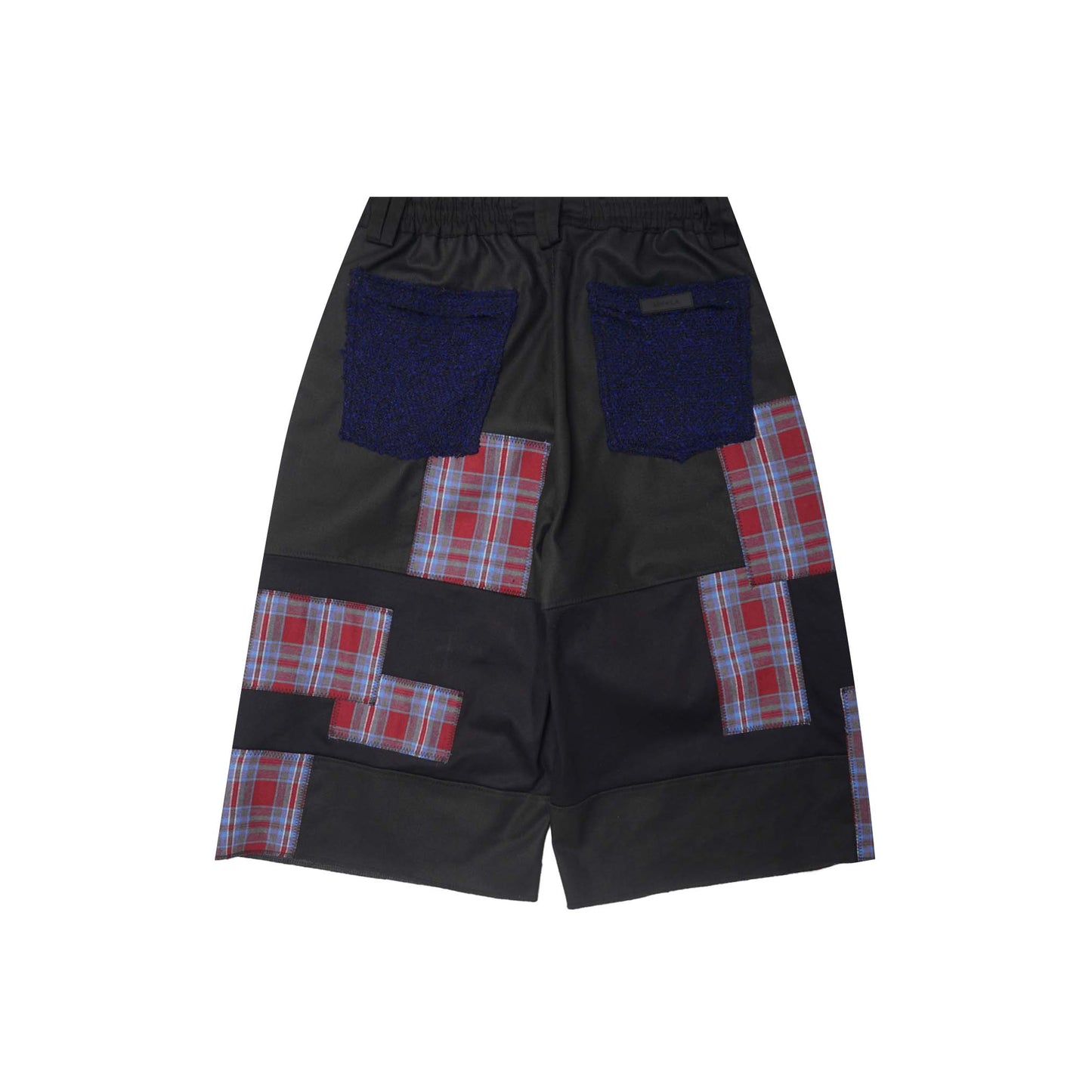 TERRA SHORTS IN MIDNIGHT HARVEST PLAID