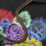 "CITY OF ANGELS" HOODIE IN CAVIAR