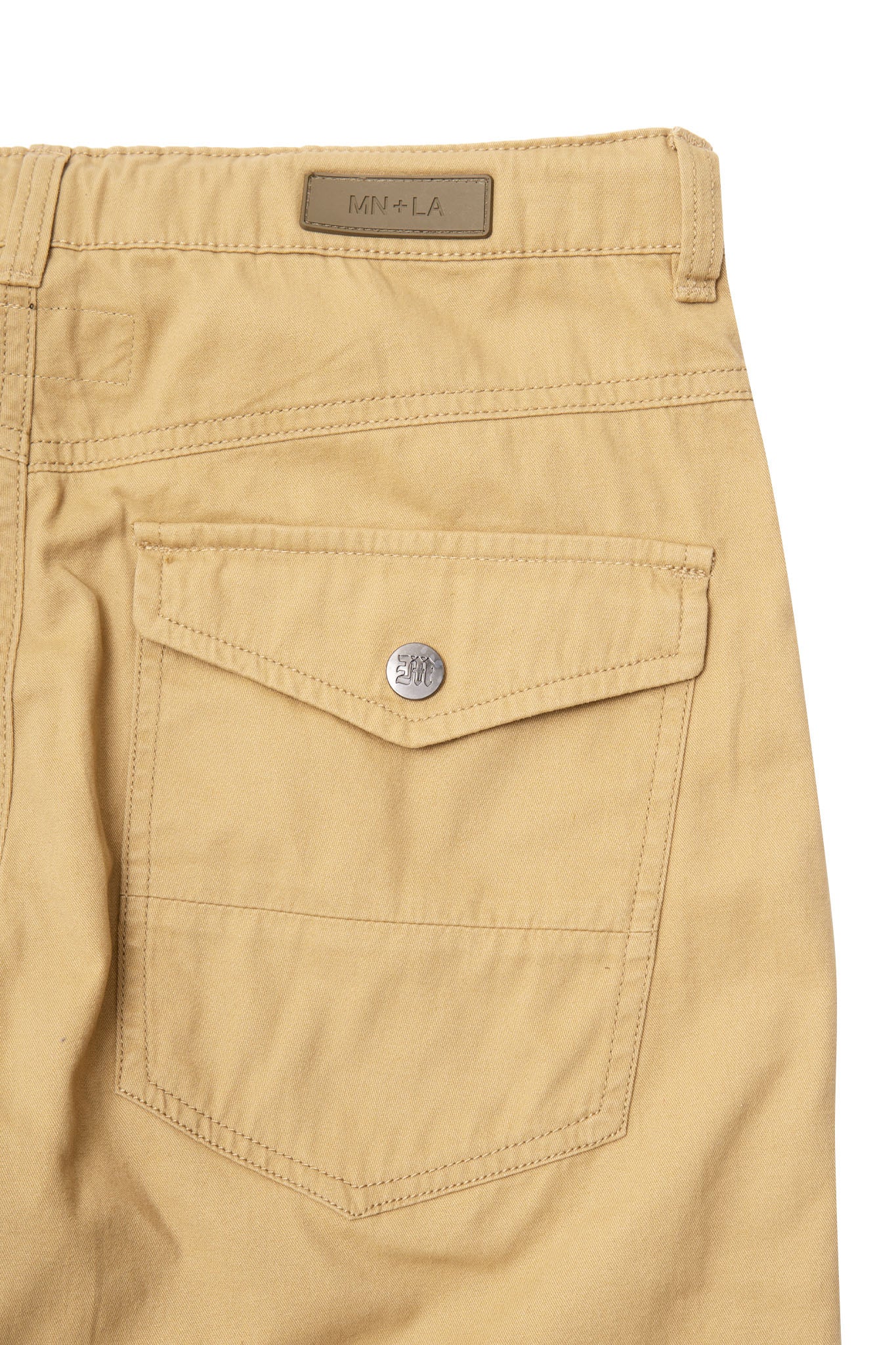 ROUTE SHORTS IN SAFFRON