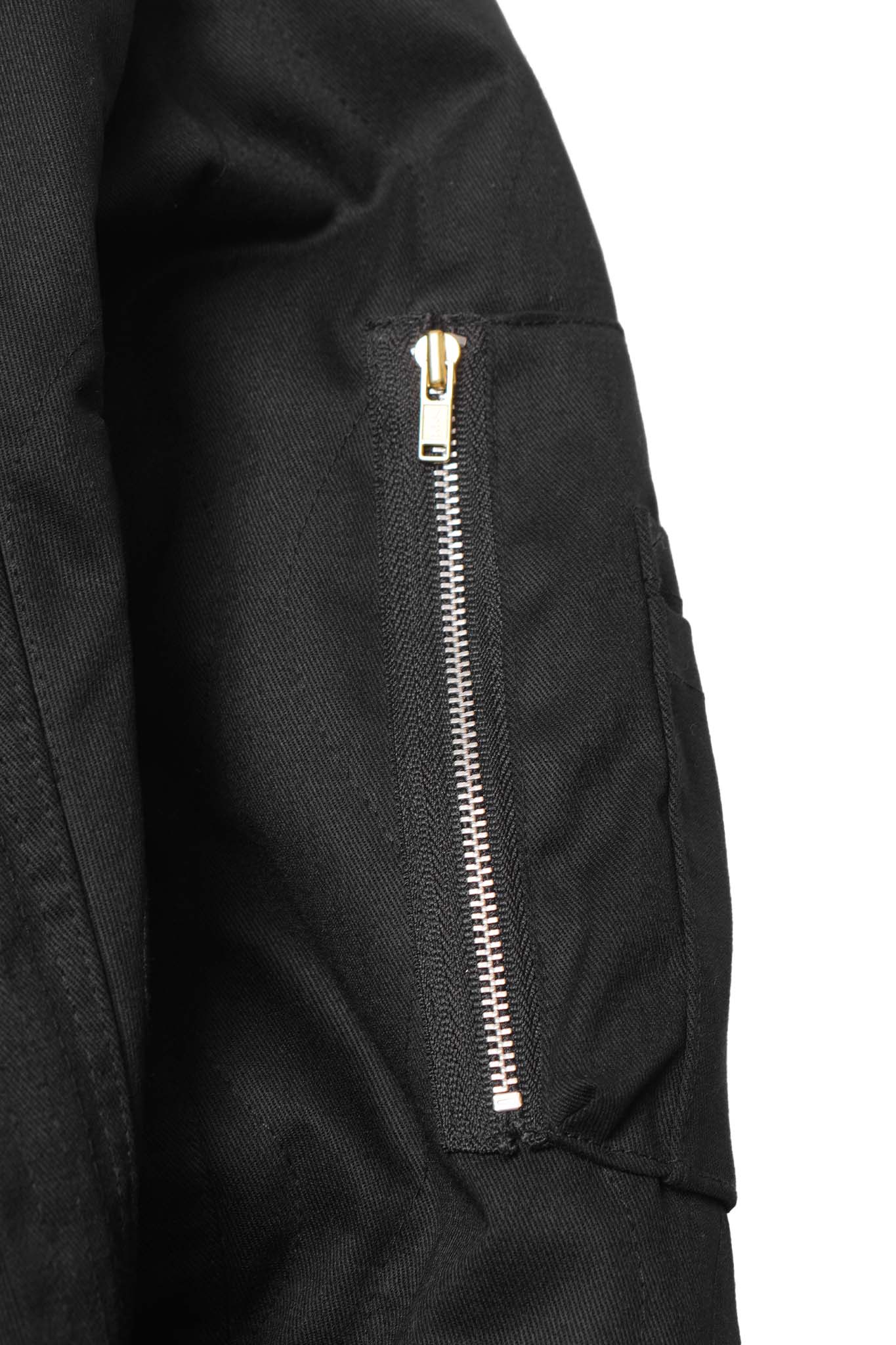 FLIGHT BOMBER JACKET IN GRAPHITE