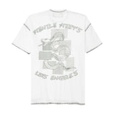 "YEAR OF THE SNAKE V2" WAFFLE TEE IN WHITE