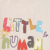 "CRAYONS" LITTLE HUMAN™ TEE IN OAT