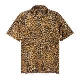 4 POCKET CUBAN SHIRT IN LEOPARD
