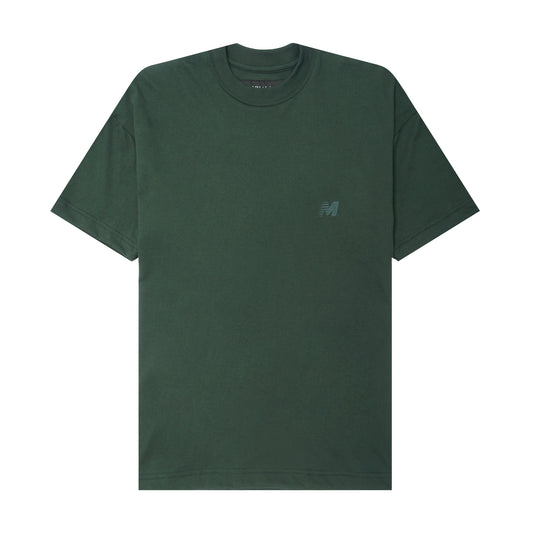 "OUTDOOR EXPLORATION" TEE IN FOREST GREEN