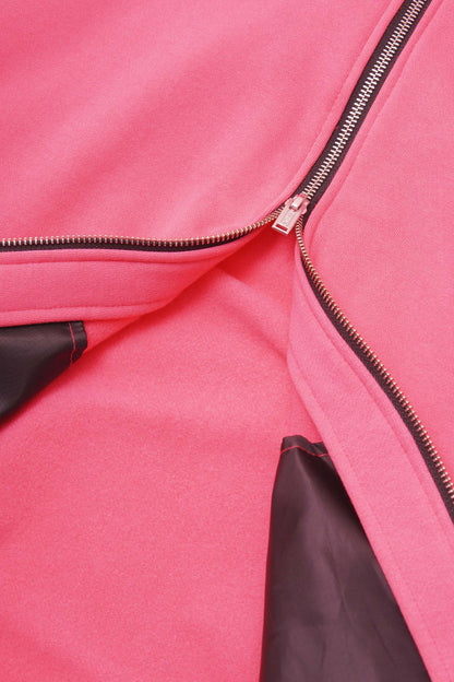 CLASSIC ZIP HOODIE IN STATIC PINK