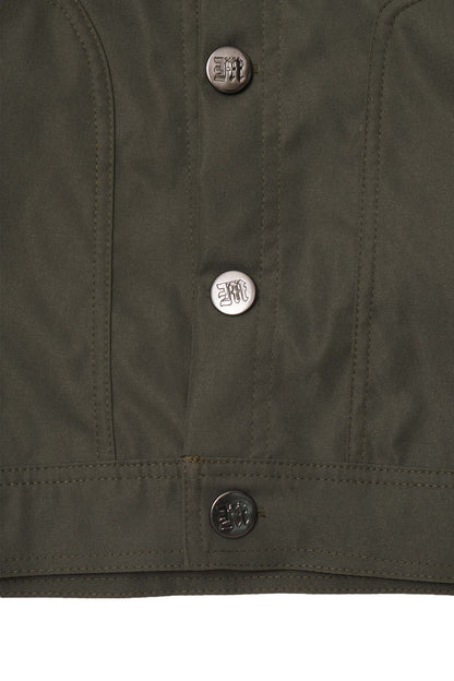 TRUCKER JACKET V2 IN OLIVE