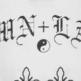 "TAKE NO SHIT, DO NO HARM" TEE IN WHITE