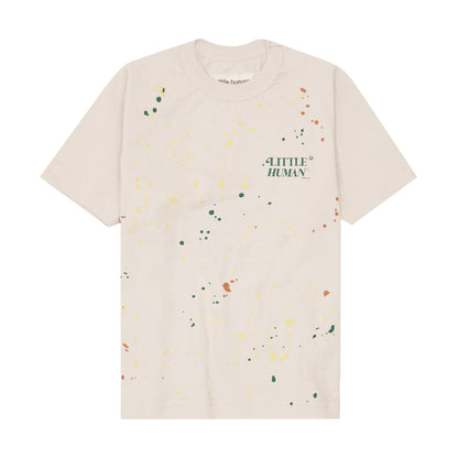 "PAINT SPLAT" LITTLE HUMAN™ TEE IN OAT