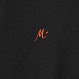 "TEMPLE BLOOM" HOODIE IN CAVIAR