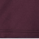 EXO™ CUTOFF HOODIE IN WINE/NAVY