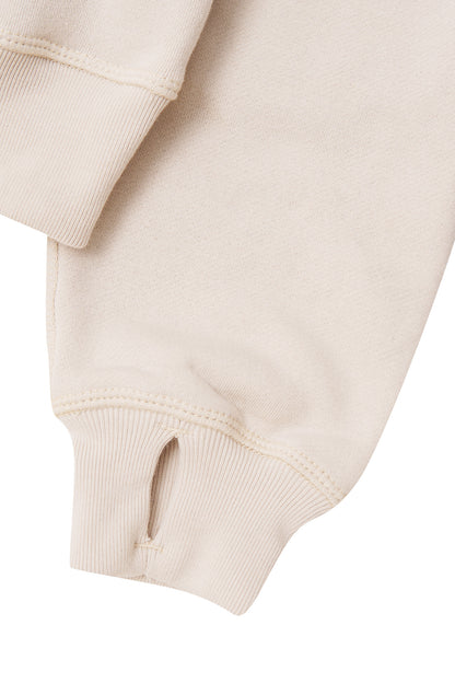 "BALANCE" HOODIE IN OAT