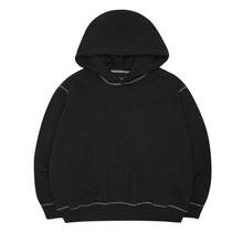 CONTRAST CLASSIC HOODIE IN ANTHRACITE