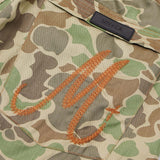 M+ DOUBLE KNEE PHAT SHORTS IN DUCK CAMO