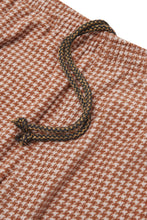 DOJO PANTS IN RUSSET HOUNDSTOOTH