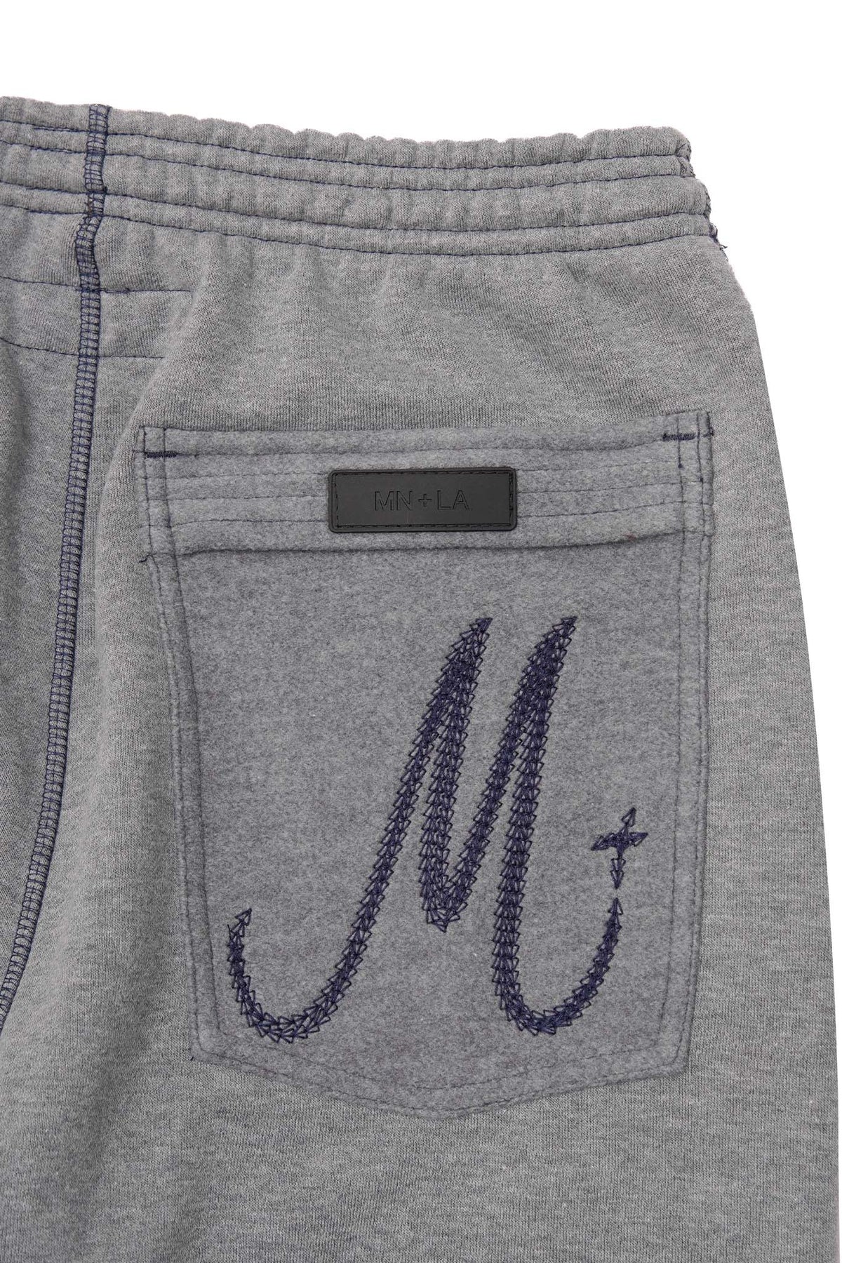 M+ EXO™ CUTOFF PANTS IN HEATHER GREY/NAVY