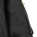 "FLOW" BOMBER JACKET IN MIDNIGHT HEATHER