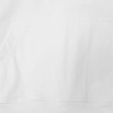 "THORN M'$" HOODIE IN WHITE