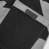 NEEDLEWORK SWEATSHORTS IN HEATHER GREY