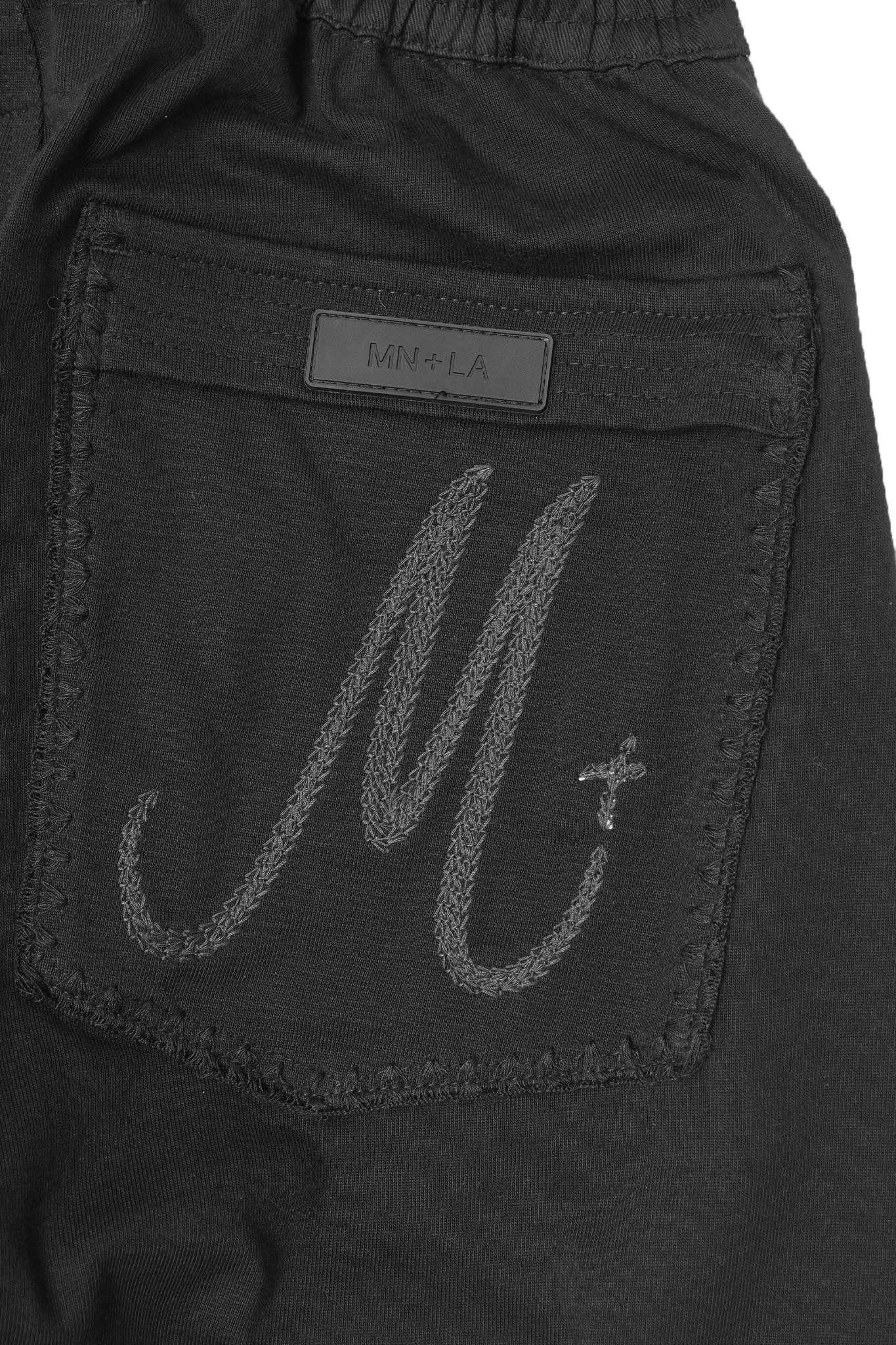 INCA BOOTCUT PANTS IN CAVIAR