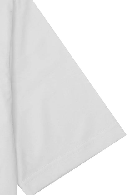 "TRES" TEE IN WHITE