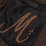 M+ OVERPOCKET TOWEL PHAT SHORTS IN WOOD