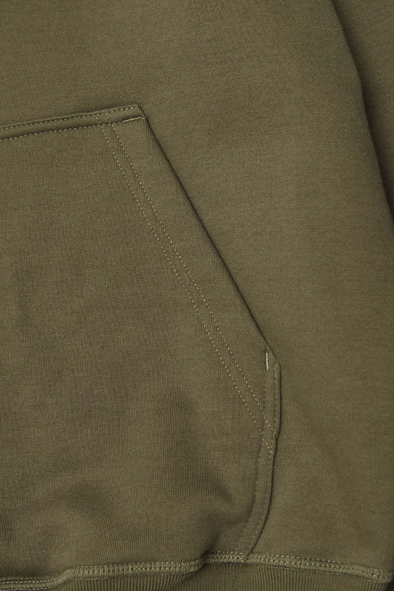 MILITIA HOODIE IN OLIVE