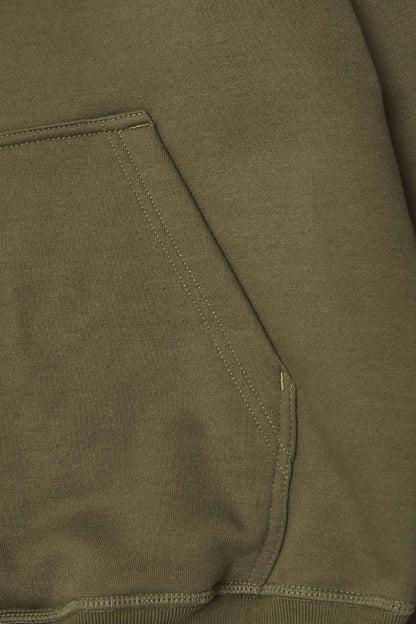 MILITIA HOODIE IN OLIVE